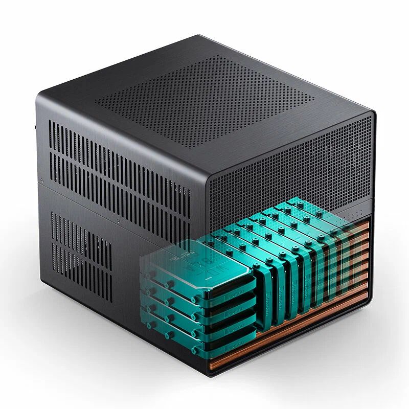 Jonsbo N5 максимальная емкость